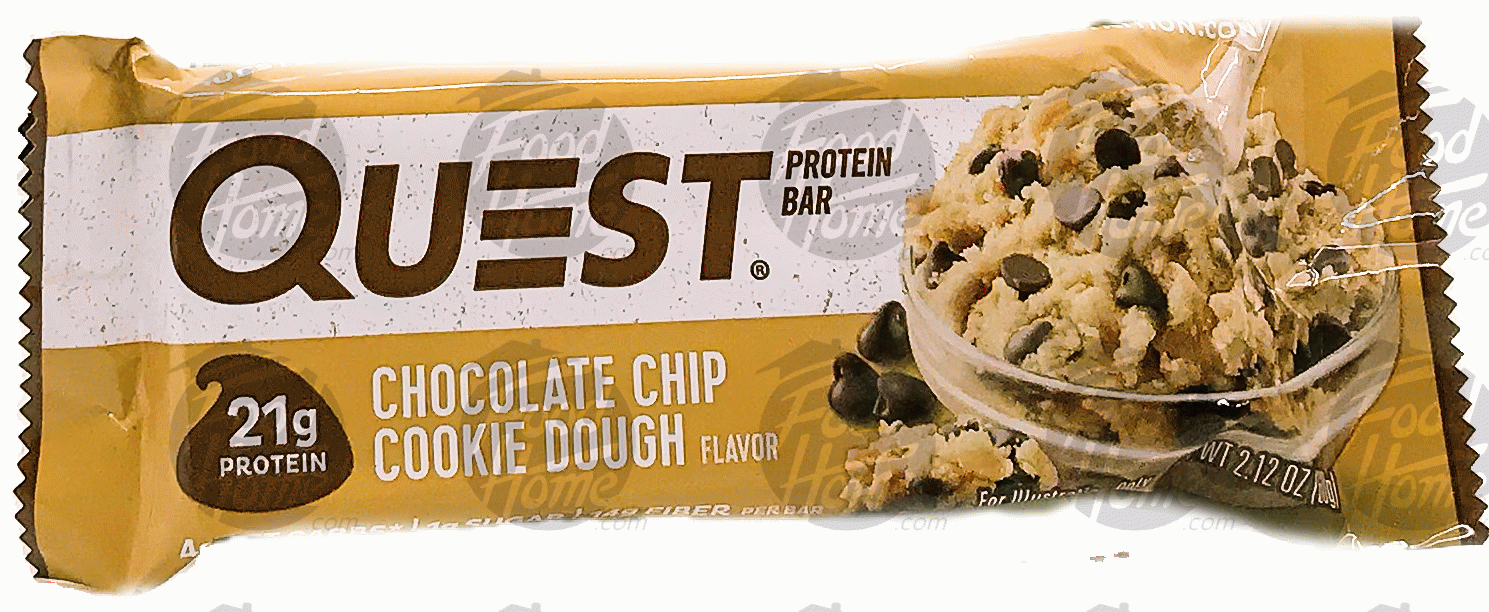 Quest Bar  chocolate chip cookie dough protein bar Full-Size Picture